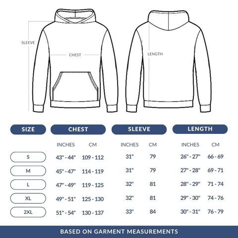 Product Size Chart Preview